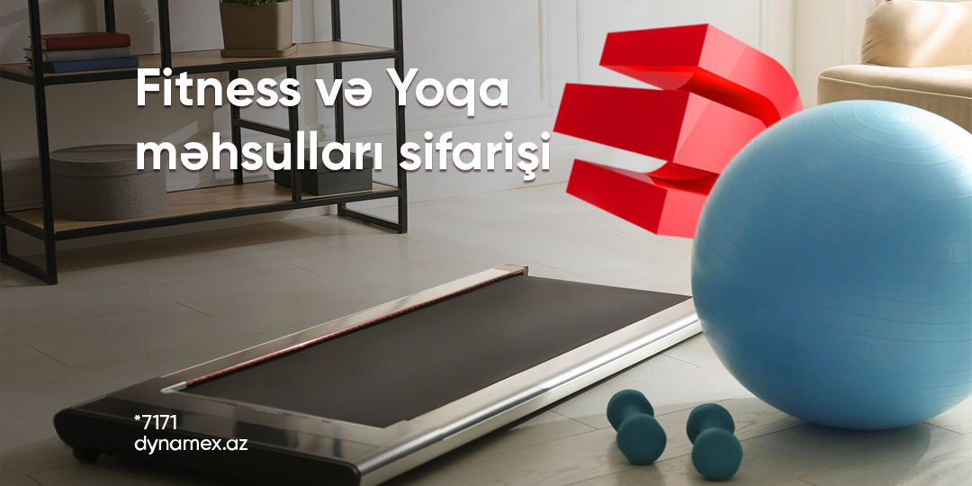 Fitness və Yoqa məhsulları sifarişi