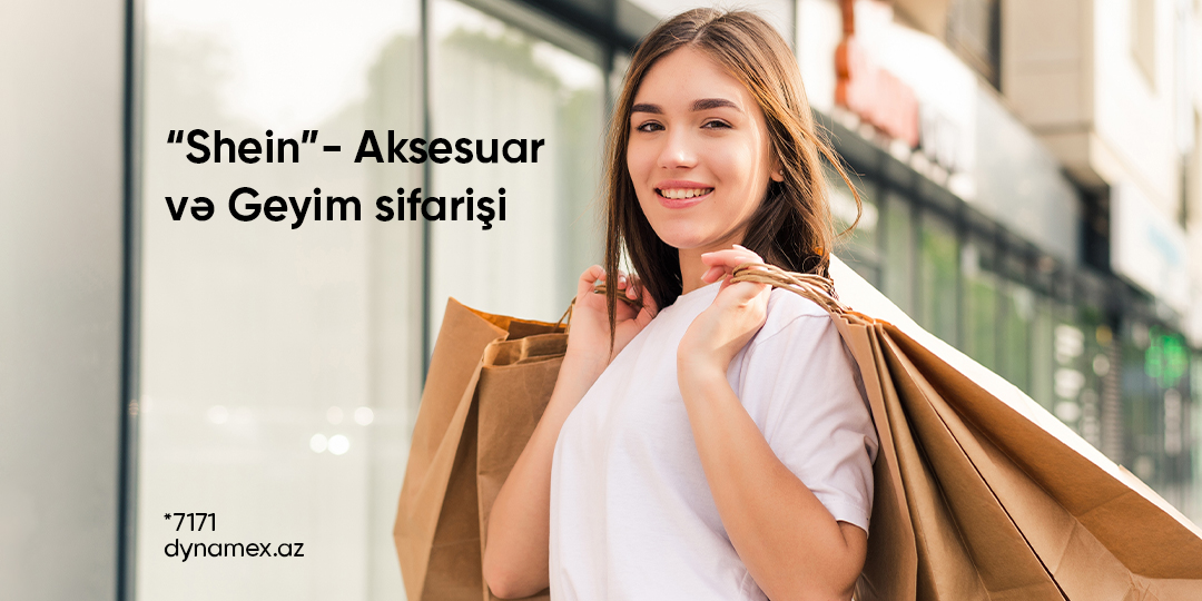 Shein - Aksesuar və Geyim sifarişi