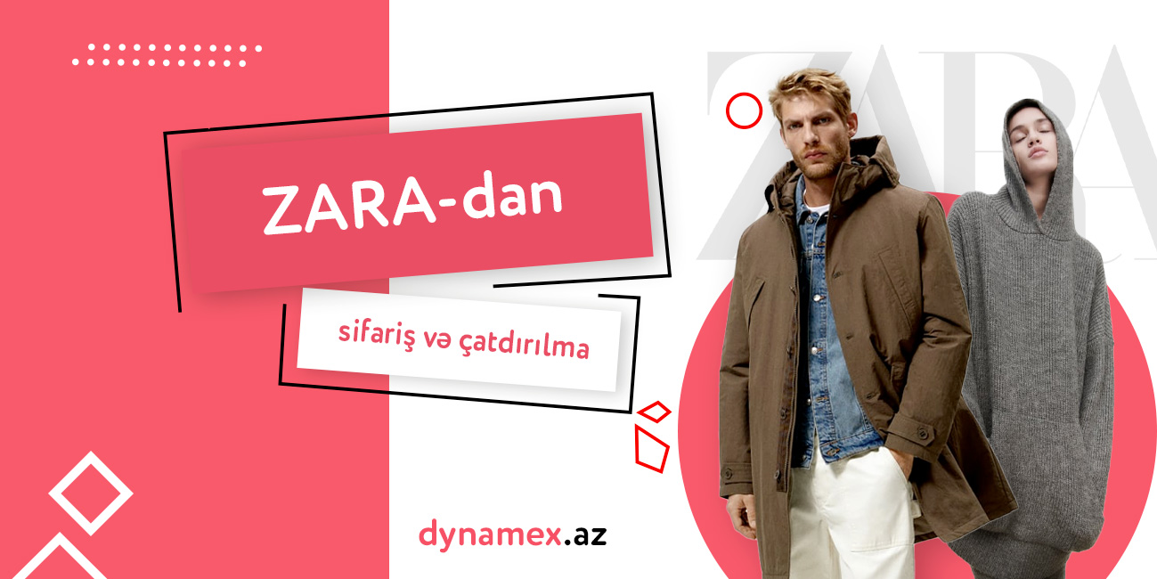 ZARA-dan sifariş və çatdırılma