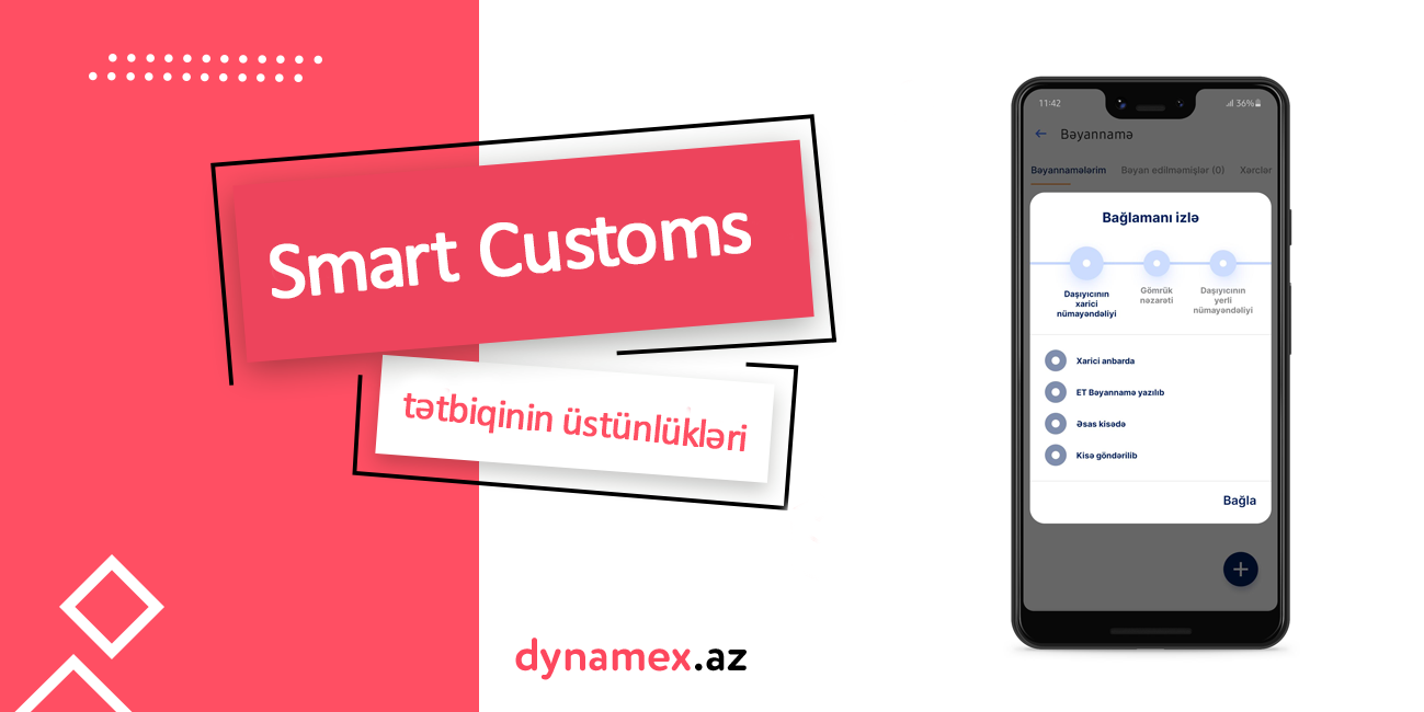 “Smart Customs” tətbiqinin üstünlükləri