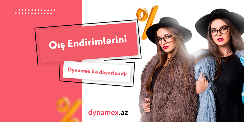 Qış endirimlərini Dynamex ilə dəyərləndir